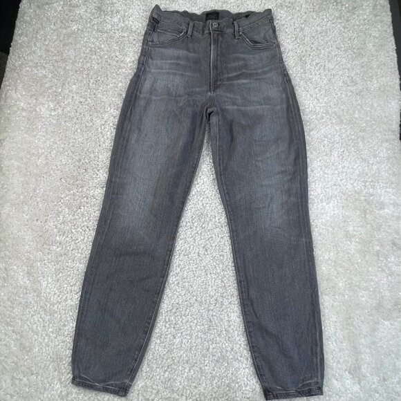 Citizens Of Humanity Chrissy High Rise Skinny Jean Trance Grey FLAW - Picture 2 of 15